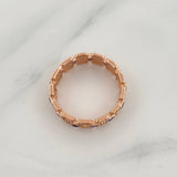 Anillo Glam 4.65gr / T9 / Oro Rosa 18K %