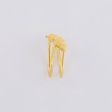Feather Piercing 0.7g / 1/2 in 18K Yellow Gold