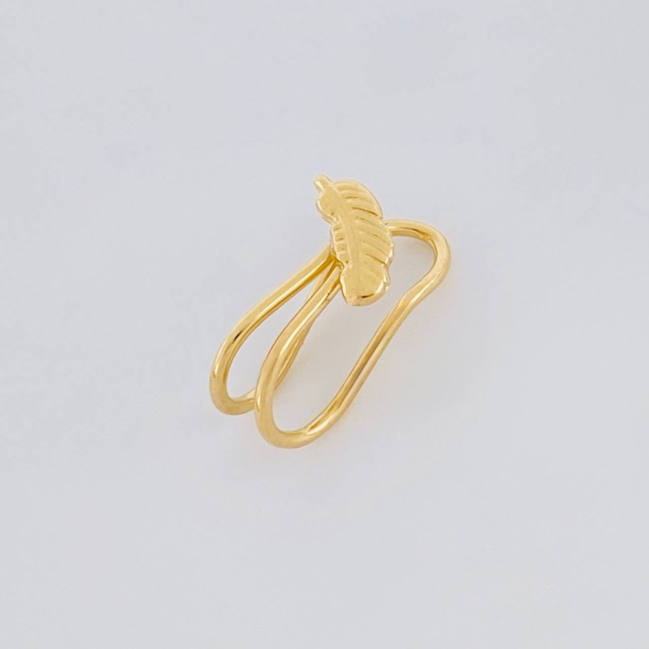 Feather Piercing 0.7g / 1/2 in 18K Yellow Gold