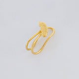 Feather Piercing 0.7g / 1/2 in 18K Yellow Gold