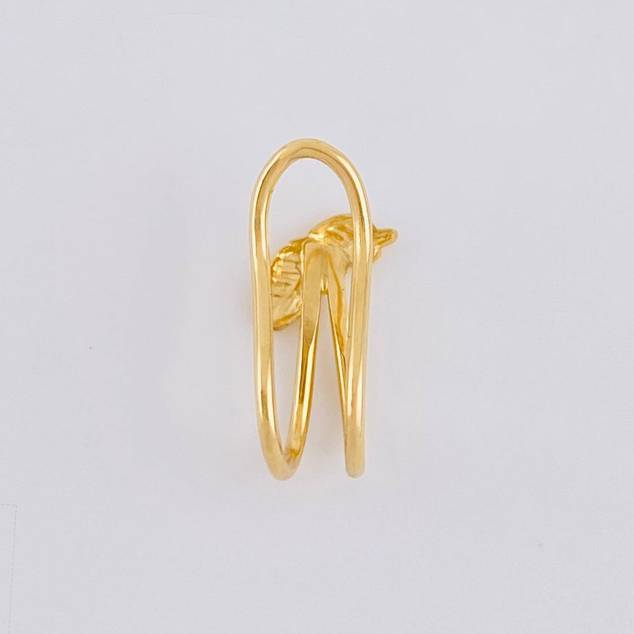 Feather Piercing 0.7g / 1/2 in 18K Yellow Gold