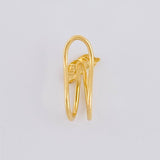 Feather Piercing 0.65g / 1/2 in 18K Yellow Gold