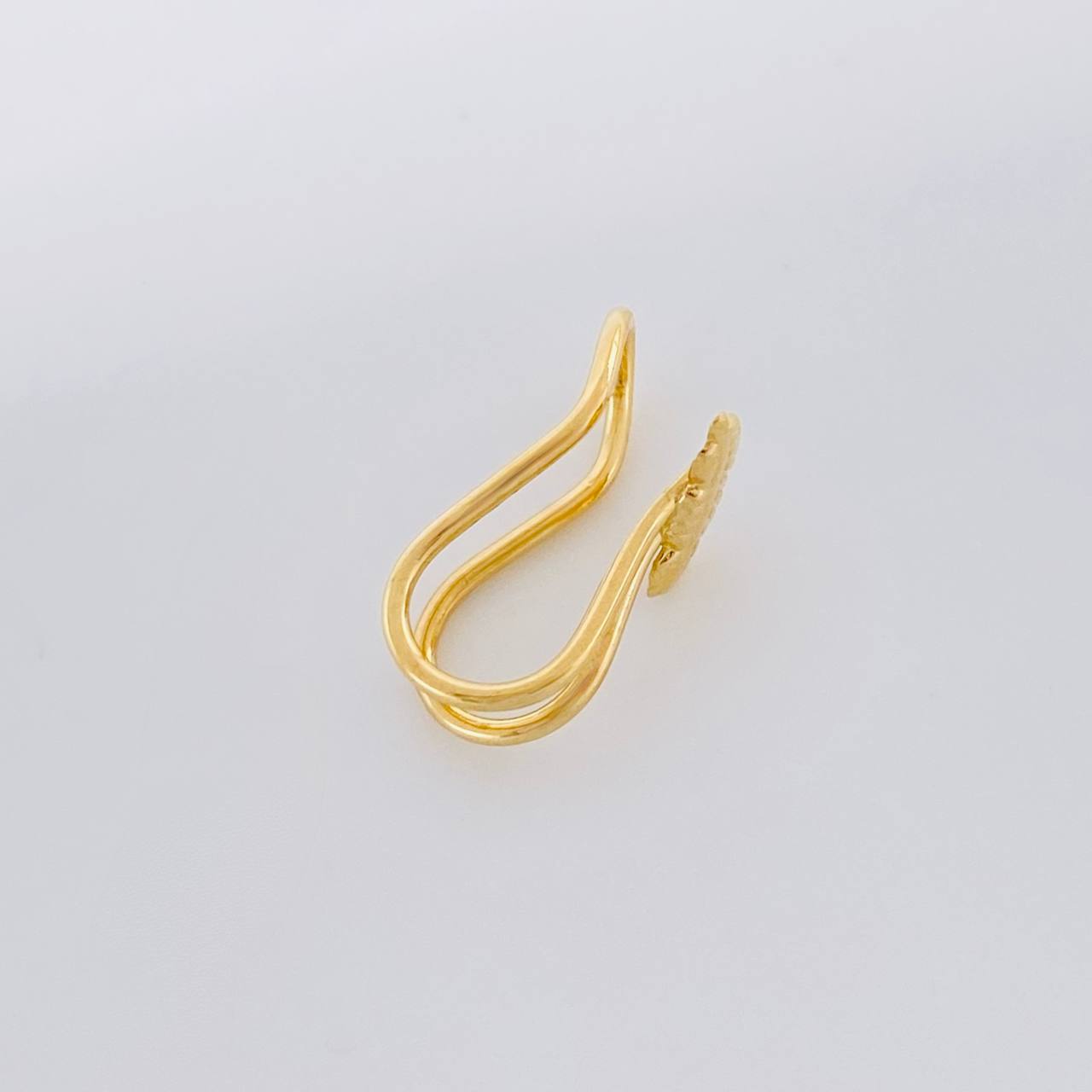 Feather Piercing 0.7g / 1/2 in 18K Yellow Gold