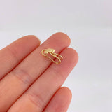 Feather Piercing 0.65g / 1/2 in 18K Yellow Gold