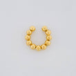 Piercing U Bolas Seguidas 0.85g / 1/2 in Oro Amarillo 18K