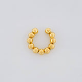 Piercing with Beads 0.8g / 1/2 in 18K Yellow Gold