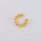 Piercing with Beads 0.8g / 1/2 in 18K Yellow Gold