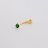 Curved Piercing 0.3g / 1/2 in 18K Yellow Gold
