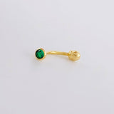 Piercing Curvo 0.3g / 1/2 in Oro Amarillo 18K