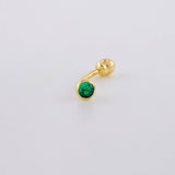 Piercing Curvo 0.3g / 1/2 in Oro Amarillo 18K