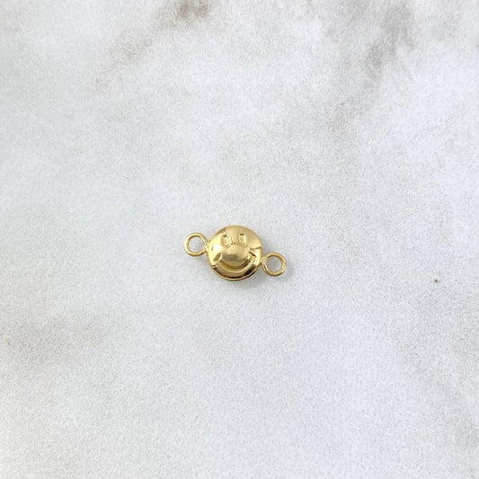Charm Happy Face 0.35gr / 1.3cm / Yellow Gold