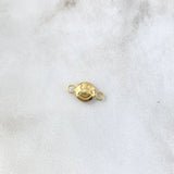 Charm Happy Face 0.35gr / 1.3cm / Yellow Gold