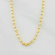 Cadena Militar Media Luna 11.9g /60.6cm  2mm Oro Amarillo 18K