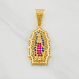 Dije Virgen de Guadalupe 3.25g / 1 1/4 in Oro Amarillo 18K