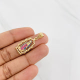 Dije Virgen de Guadalupe 3.25g / 1 1/4 in Oro Amarillo 18K