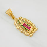 Dije Virgen de Guadalupe 3.25g / 1 1/4 in Oro Amarillo 18K