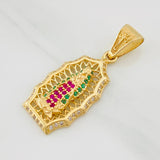 Dije Virgen de Guadalupe 3.25g / 1 1/4 in Oro Amarillo 18K