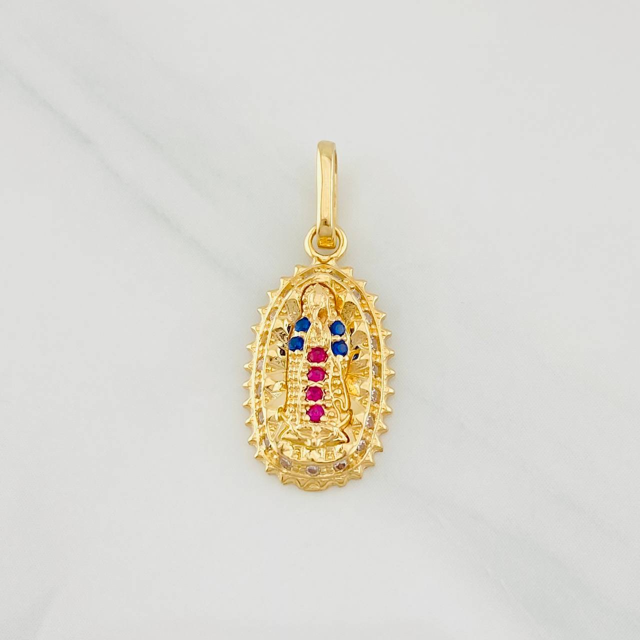 Dije Virgen de Guadalupe 1.55g / 1 in Oro Amarillo 18K