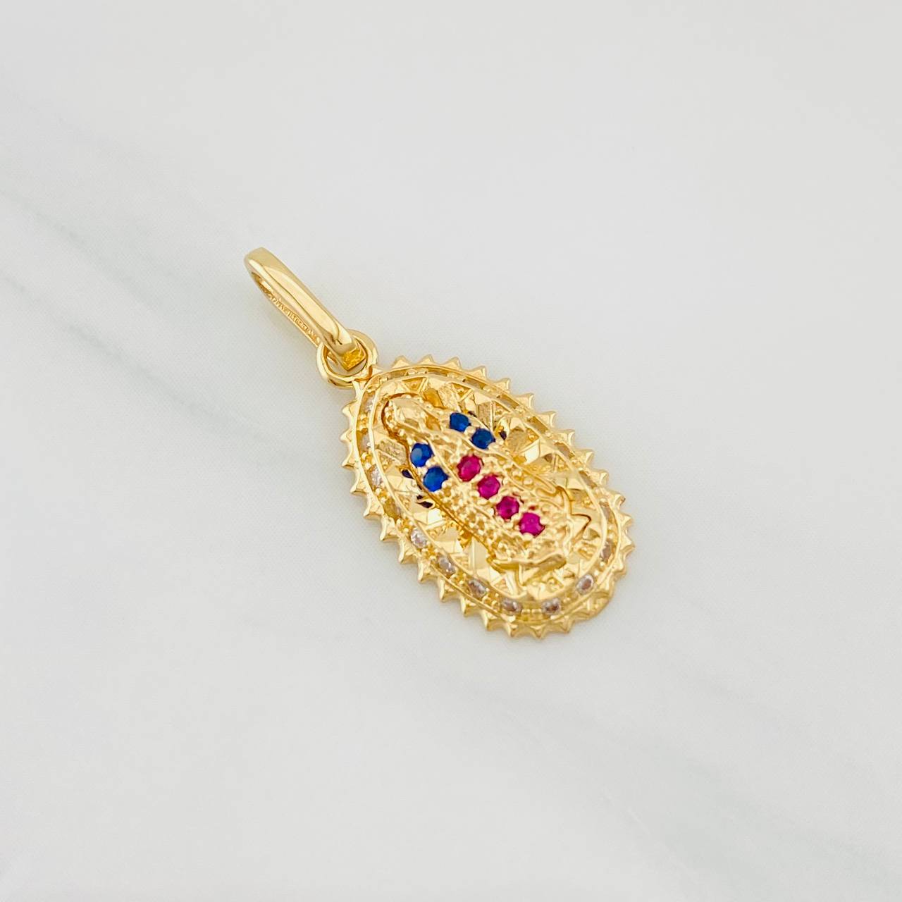 Dije Virgen de Guadalupe 1.35g / 3/4 in Oro Amarillo 18K