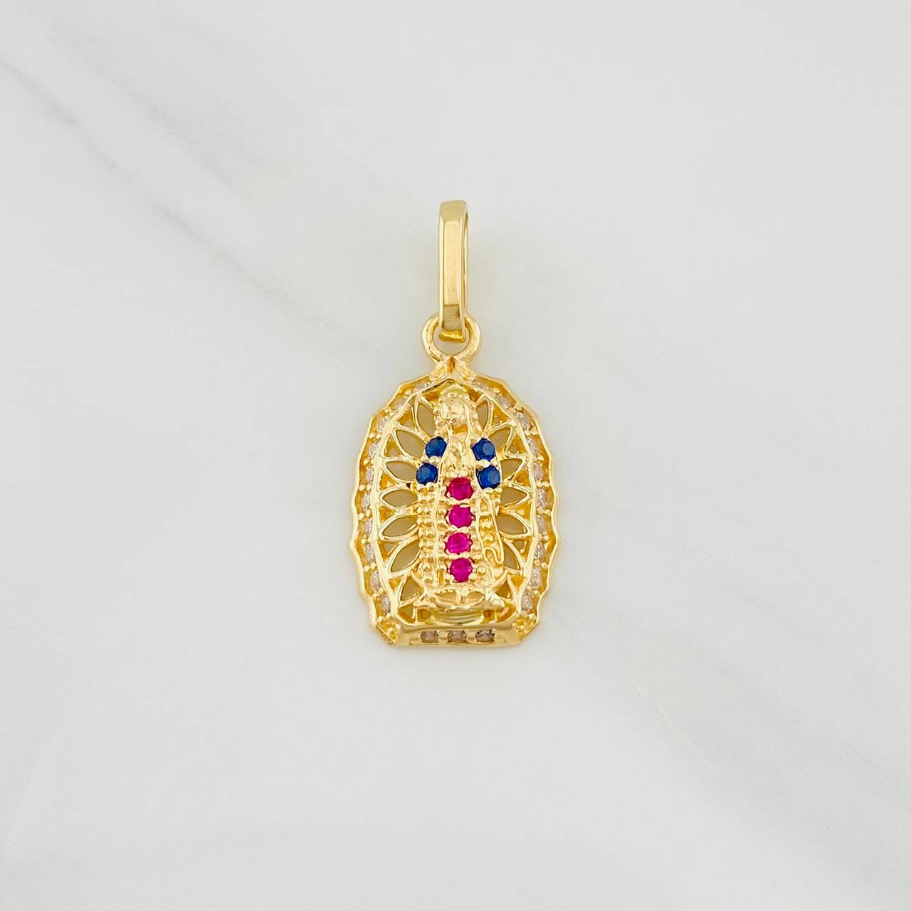 Dije Virgen de Guadalupe 1.35g / 3/4 in Oro Amarillo 18K