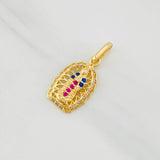Dije Virgen de Guadalupe 1.35g / 3/4 in Oro Amarillo 18K