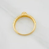 Anillo Churumbela Carril 2.05g / T7 3/4 Oro Amarillo 18K