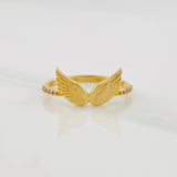 Wings Ring 1.55g / T6 1/4 Yellow Gold 18K