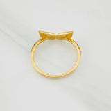Wings Ring 1.55g / T6 1/4 Yellow Gold 18K
