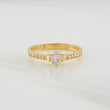 Anillo Solitario Churumbela 1.65g / T7 Oro Amarillo 18K