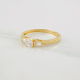 Anillo Solitario 1.5g / T6 3/4 Oro Amarillo 18K