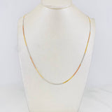 Sedusa Chain 1.55g / 18 in / 1.47mm Three Golds 18K