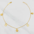 Classic Link Anklet Figures 2.45g / 9 3/4 in / 1.04mm Yellow Gold 18K