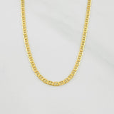 Cadena Escalera 1.55g / 16 in / 1.39mm Oro Amarillo 18K