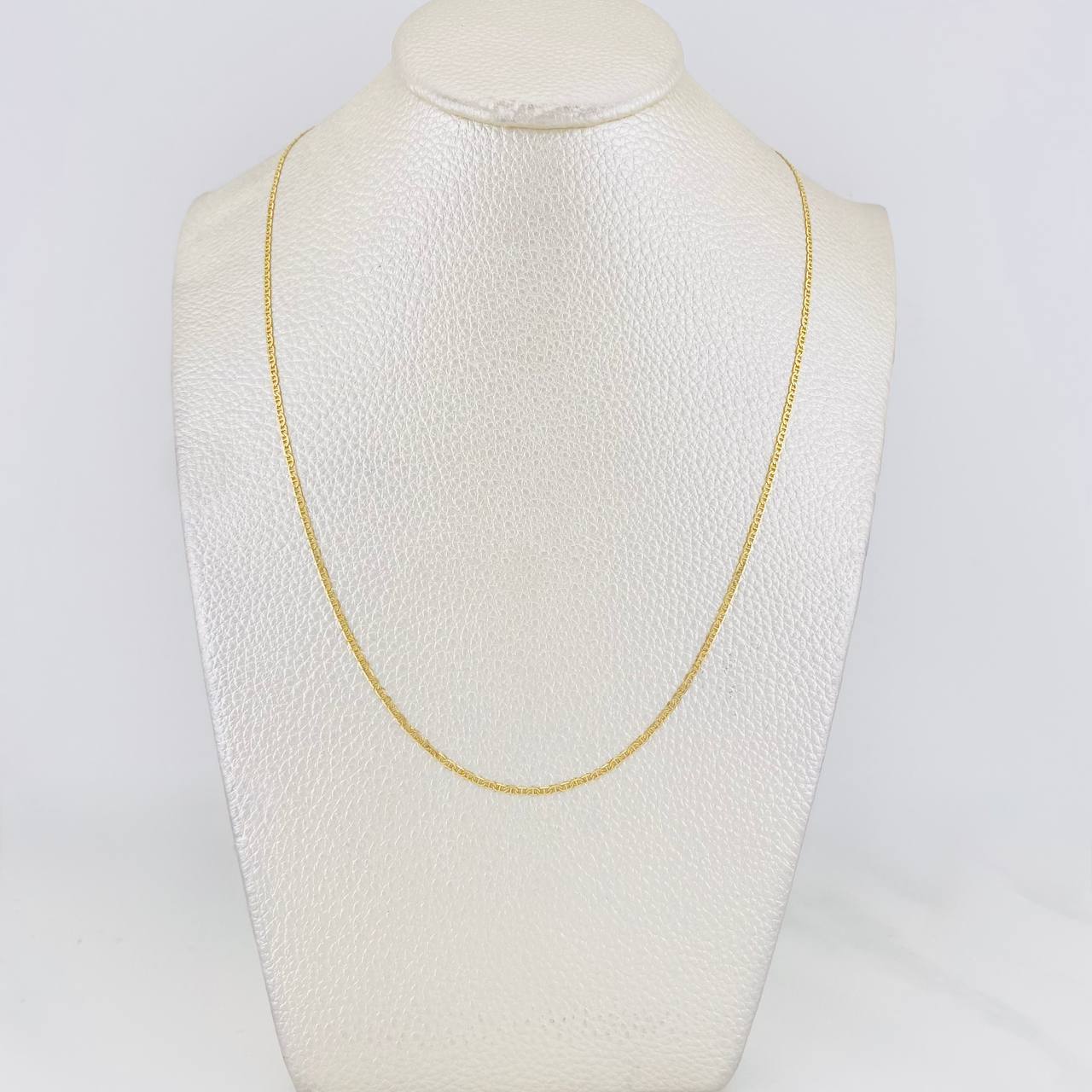 Cadena Escalera 1.55g / 16 in / 1.39mm Oro Amarillo 18K