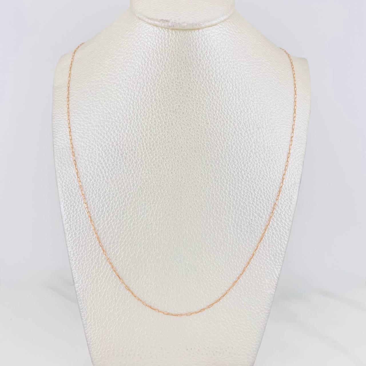 Chain Drawer 1g / 20 in / 1mm Rose Gold 18K