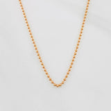 Cadena Militar 2g / 20 in / 1.02mm Oro Rosa 18K