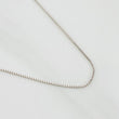 Cadena Veneciana 1.35g / 20 in / 0.62mm Oro Blanco 18K