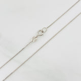 Cadena Veneciana 1.35g / 20 in / 0.62mm Oro Blanco 18K