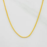 Cadena Veneciana 2.15g / 22 in / 0.7mm Oro Amarillo 18K