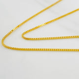 Cadena Veneciana 2.15g / 22 in / 0.7mm Oro Amarillo 18K