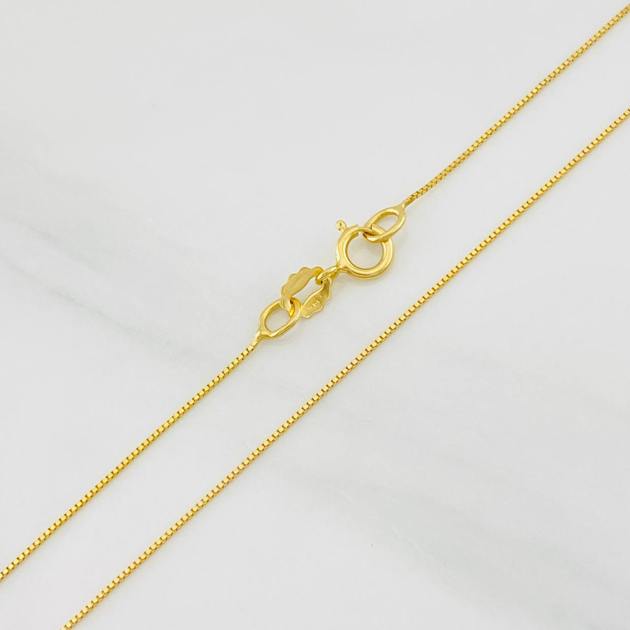 Venetian Chain 1.05g / 16 in / 0.6mm 18K Yellow Gold