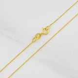 Venetian Chain 1.05g / 16 in / 0.6mm 18K Yellow Gold