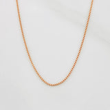Cadena Veneciana 0.95g / 18 in / 0.55mm Oro Rosa 18K