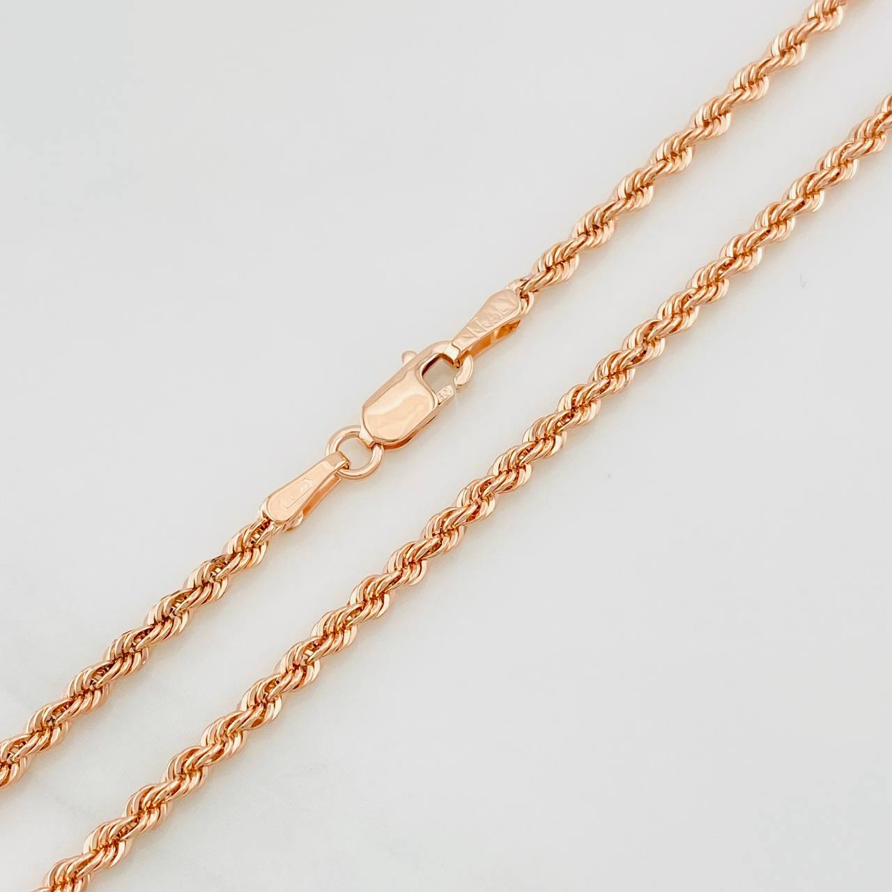 Cadena Lazo 3.75g / 24 in / 2.19mm Oro Rosa 18K