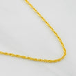 Cadena Lazo 1.15g / 24 in / 1.2mm Oro Amarillo 18K