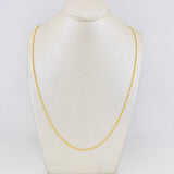 Cadena Lazo 1.1g / 24 in / 1.2mm Oro Amarillo 18K