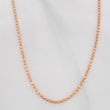 Cadena Militar 4.1g / 18 in / 1.5mm Oro Rosa 18K