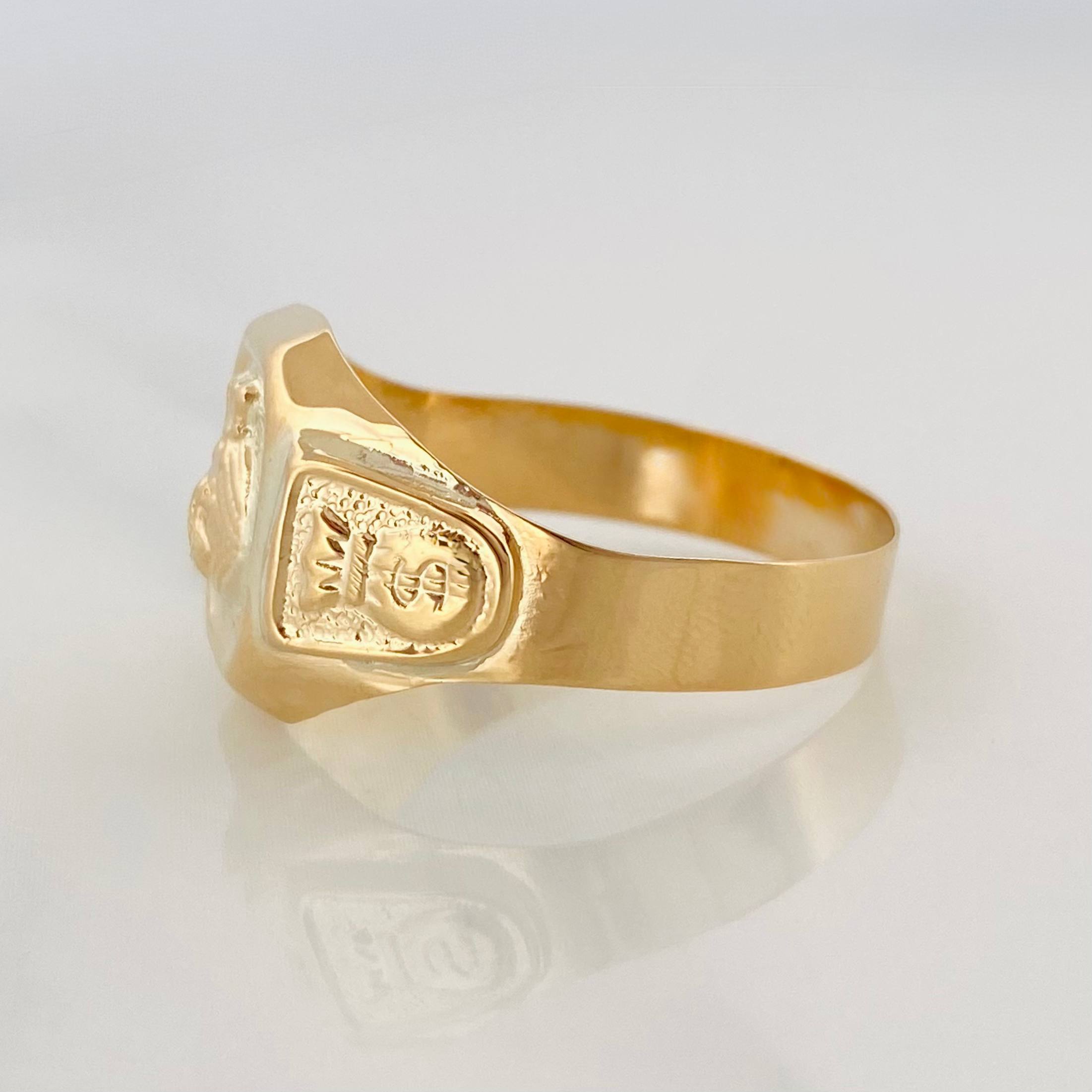 Money Bag Ring 4.05 g / T12 Yellow Gold 18K