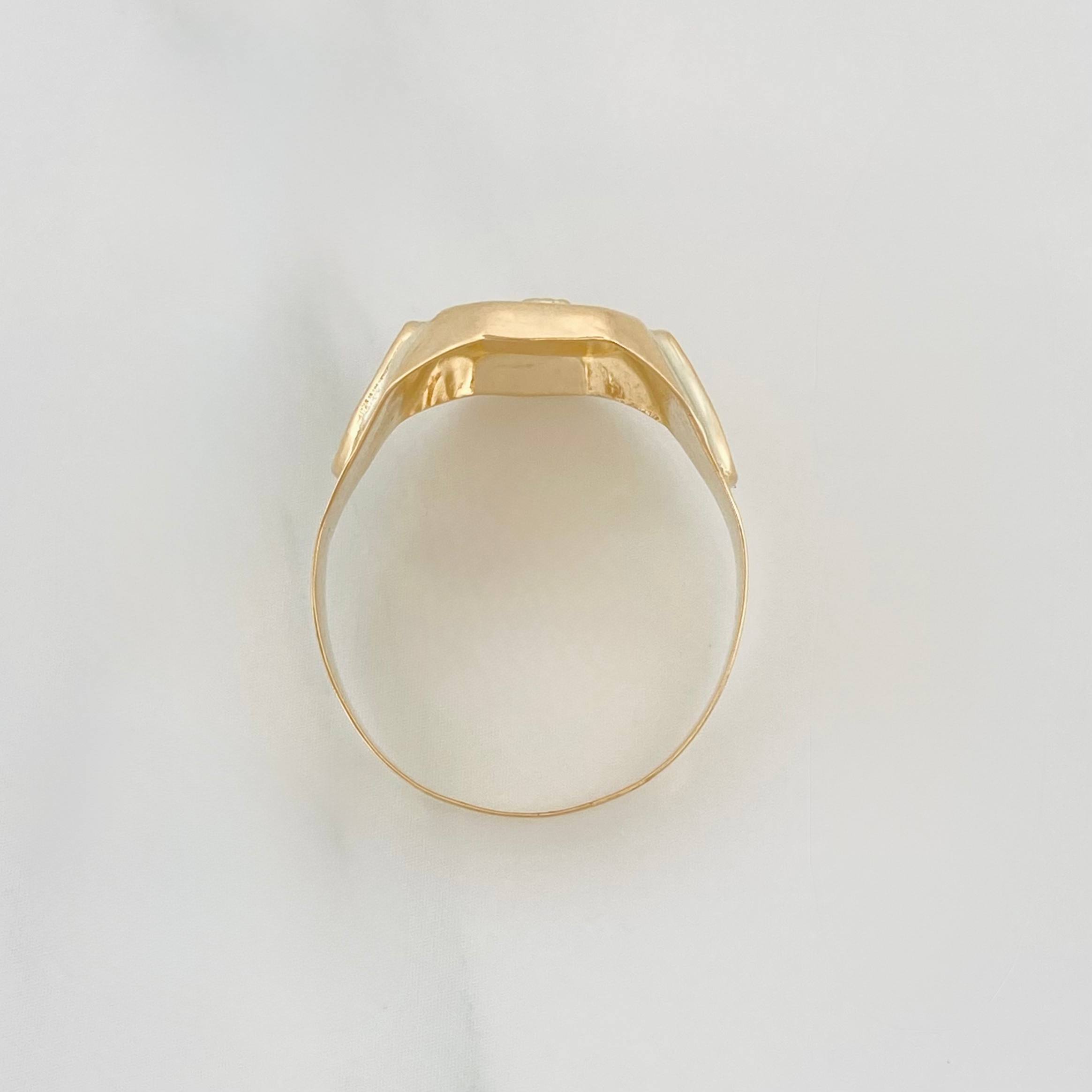 Money Bag Ring 4.05 g / T12 Yellow Gold 18K