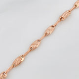 Pulso Rustico Tornillo 4.75 g / 9 in / 3.5 mm Oro Rosa 18K